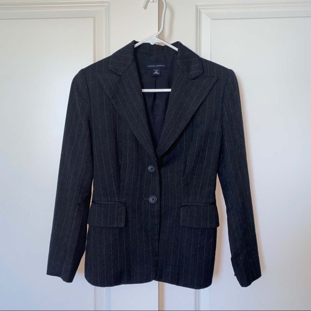 Banana Republic Striped Blazer
